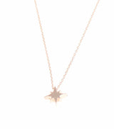 Premium 925 Sterling Silver North Star Necklace
