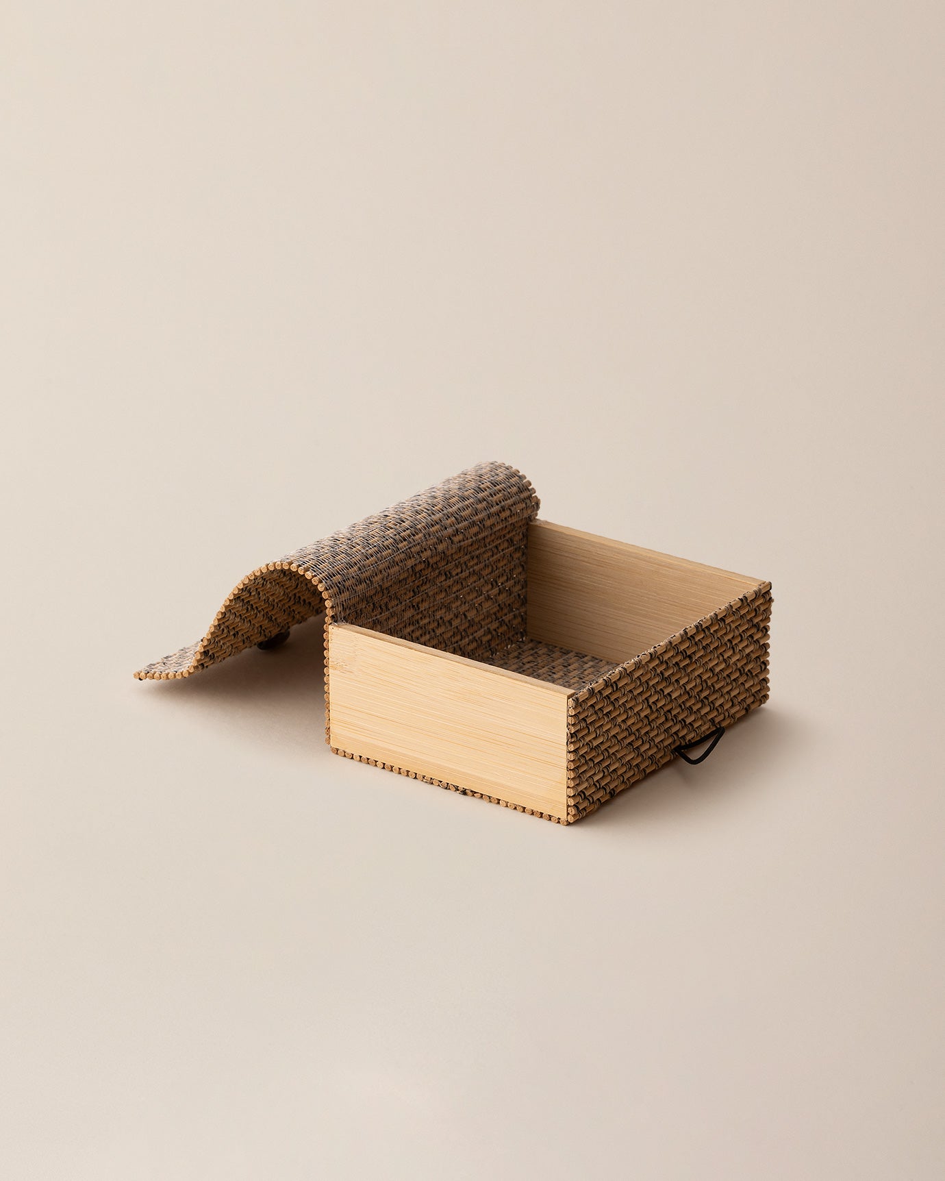 Sustainable Bamboo Storage Box - Rustic Kitchen & Home Decor