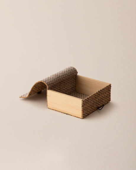 Sustainable Bamboo Storage Box - Rustic Kitchen & Home Decor
