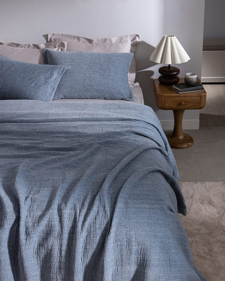 Feolette Double Bedspread - Quilted Bed Cover for Bedroom Decor