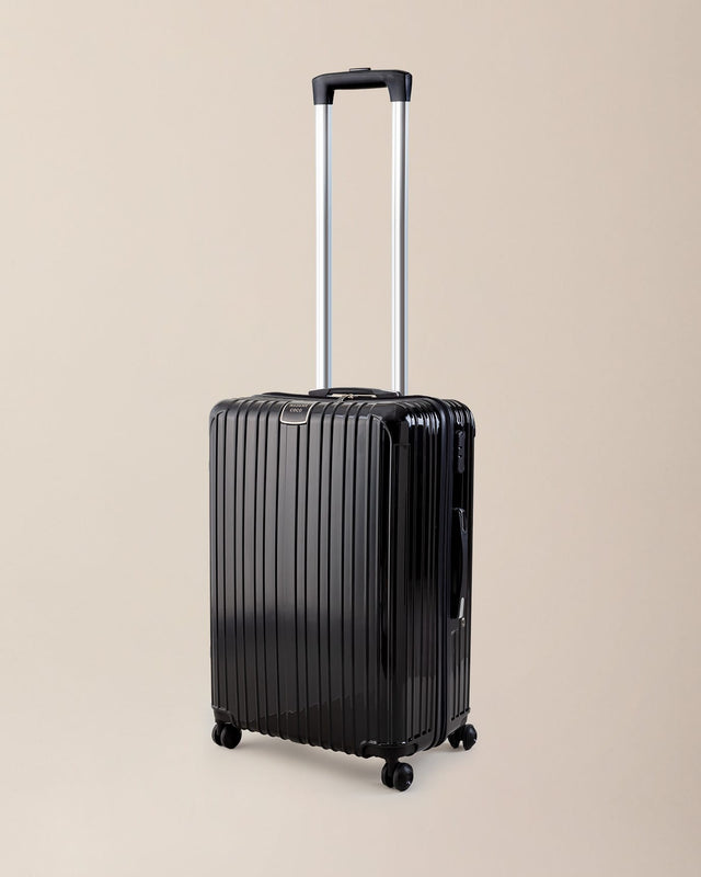 Black Carry-On Suitcase - Cabin Size Travel Luggage