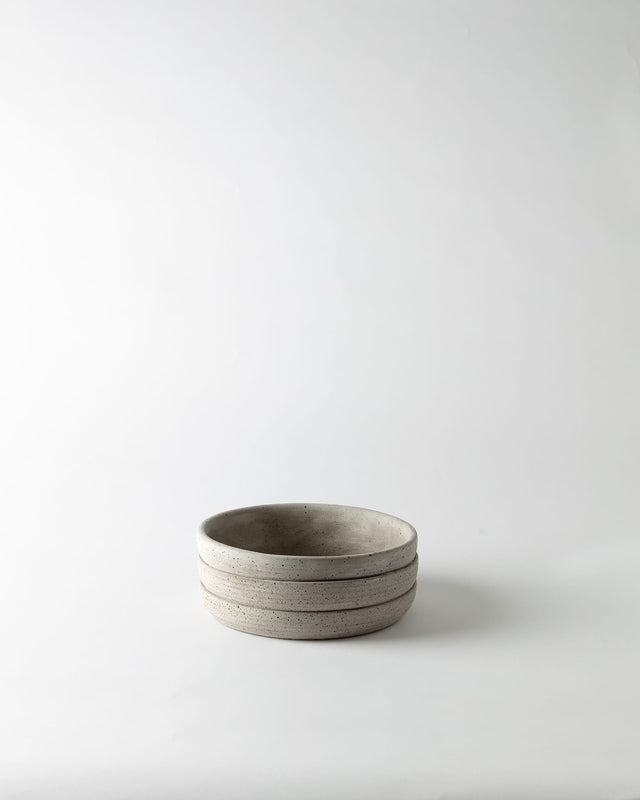 Modern Minimalist Cement Planter - Ideal for Succulents - Soft Grey