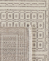 Foison Cream Area Rug - Soft Modern Carpet for Living Room