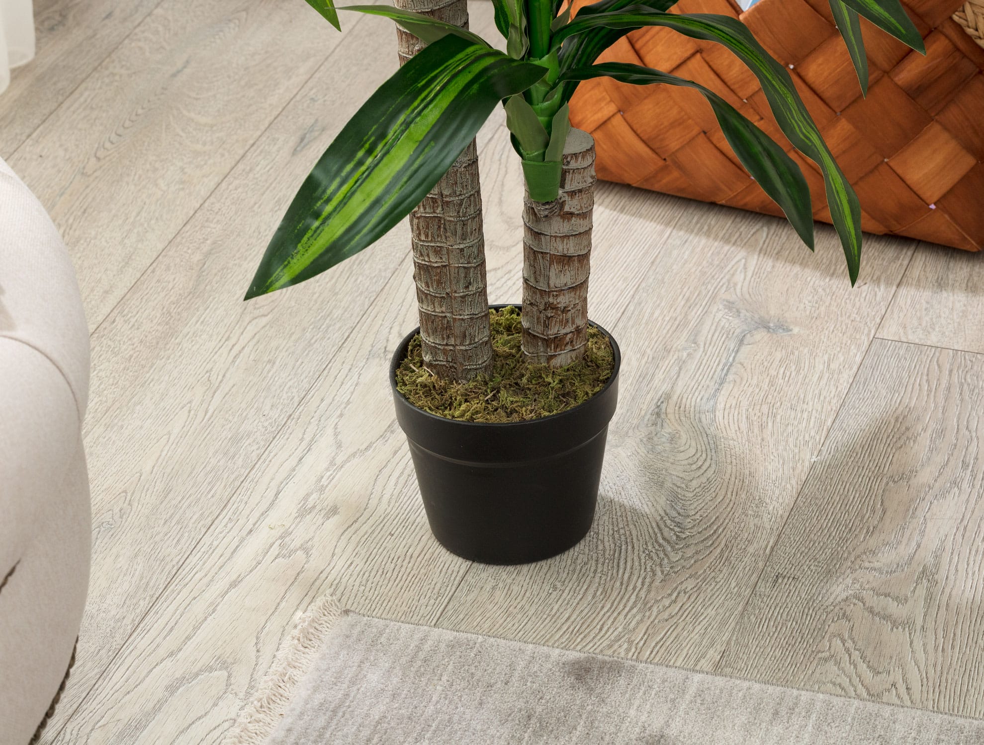 Algue Nep Potplant - Realistisch Groene Kamerdecoratie