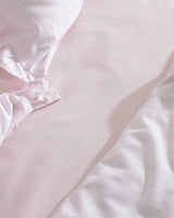 100% Cotton King Size Duvet Cover Set - Ruffled Design