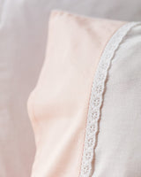 100% Cotton Pillowcase - Soft Powder Pink Bedding Cover