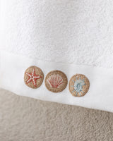Embroidered 100% Cotton Face Towel - Ultra Soft & Absorbent