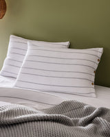 100% Cotton Double Duvet Cover Set - Soft & Breathable Weave