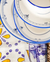 New Bone Porcelain 2-Person Dining Set - Oiseau Collection