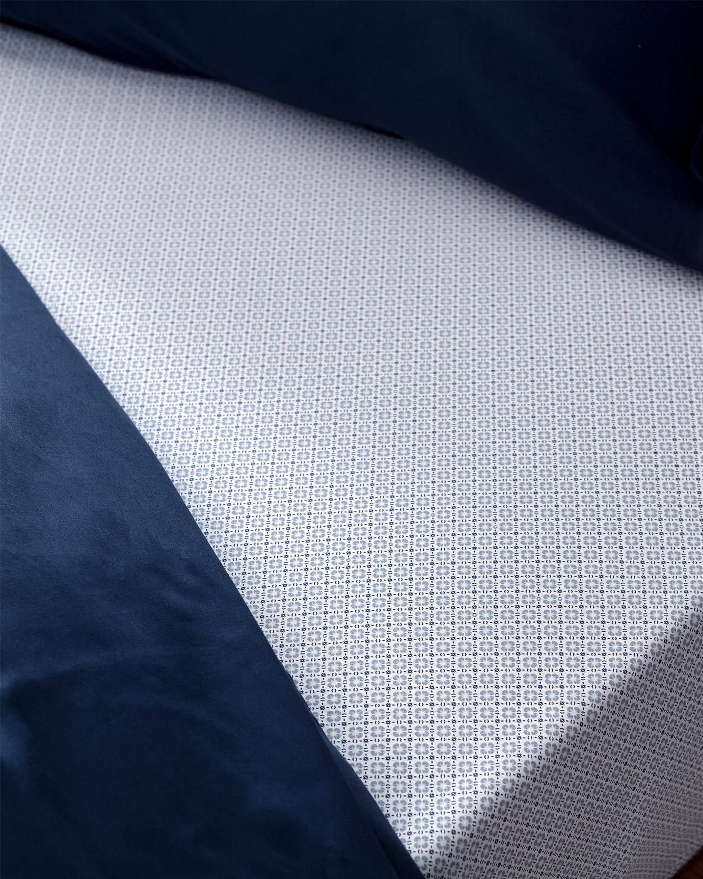 King Size 100% Baumwolle bedrucktes Satin-Bettbezug-Set