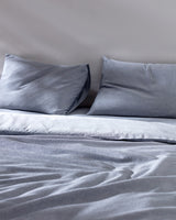 100% Cotton Double Duvet Set - Yarn-Dyed Nuage Comfort