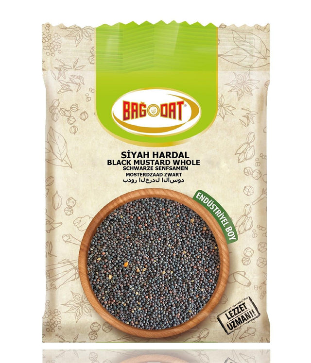 Professional Grade Whole Black Mustard Seeds