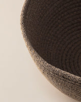 Woven Fabric Storage Basket - Natural Blend for Stylish Organization