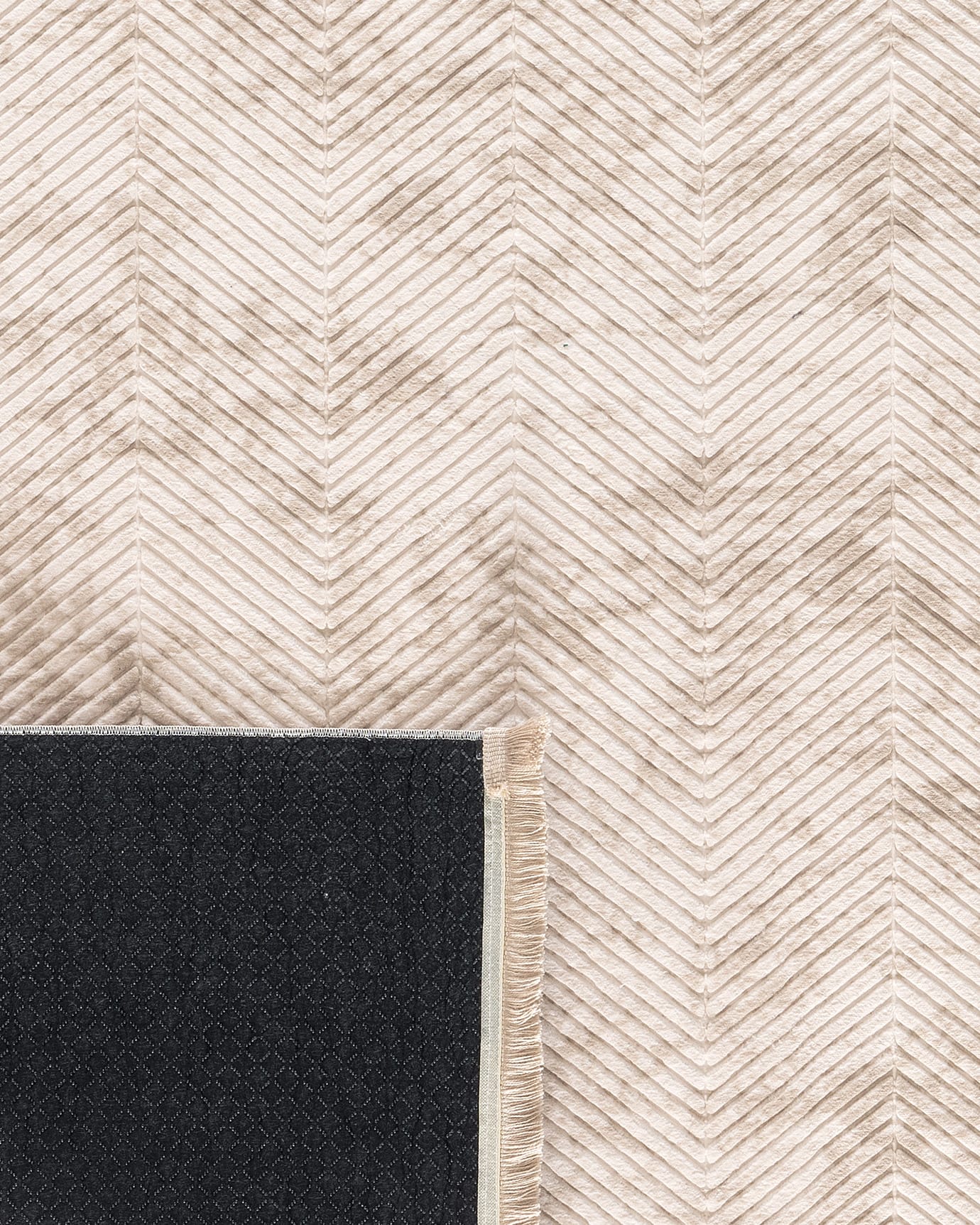 Eze Pattern Earth Tone Area Rug for Living Room - Brown
