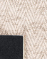 Eze Pattern Earth Tone Area Rug for Living Room - Brown