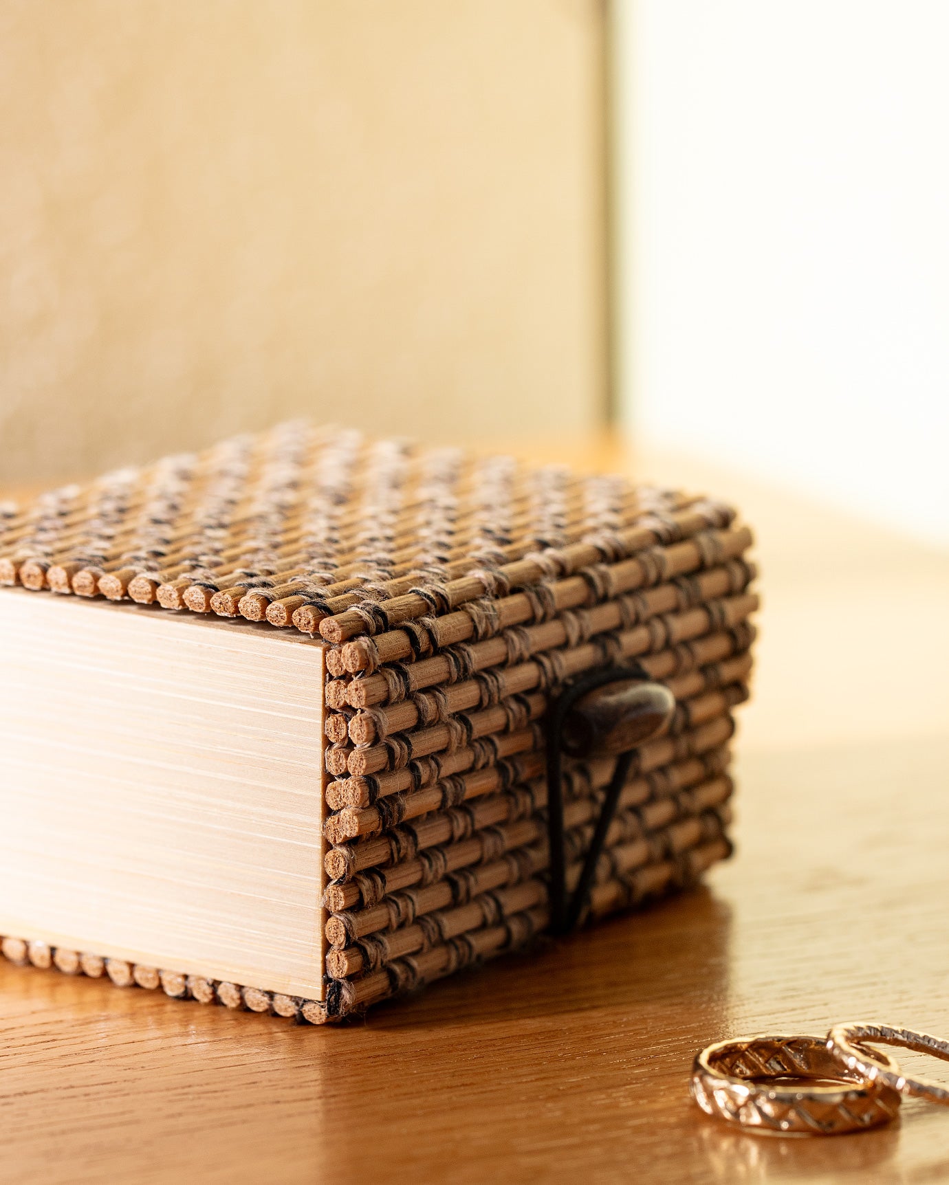 Natural Bamboo Storage Box - Versatile Home Organizer