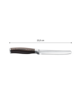Versatile Multi-Purpose Kitchen Knife with Brown Handle