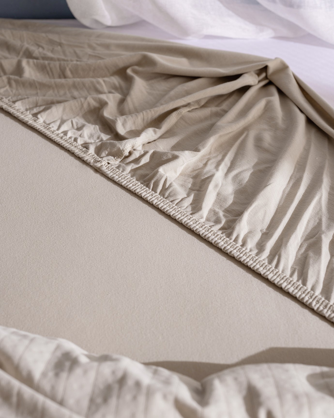100% Cotton Jersey Duvet Cover Set - Soft, Fitted Comfort