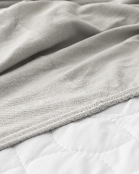 King Size Fitted Sheet - Premium 100% Combed Cotton Jersey Knit