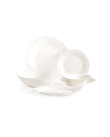 Nová kostní porcelánová jídelní sada pro 6 osob, 27 dílů - kolekce Solara