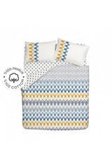 Ethnico 100% Cotton Double Size Duvet Cover Set