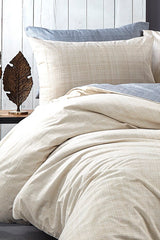 100% Cotton Double-Sided Double Duvet Cover Set