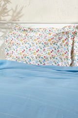 Noya 100% Cotton Double Pique Set - Soft & Breathable Blue
