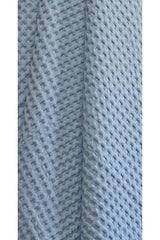 Petrol Blue Cotton Throw Blanket - 130x170 Cm