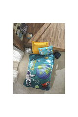 Junior Little Astronaut 100% Cotton Single Duvet Set