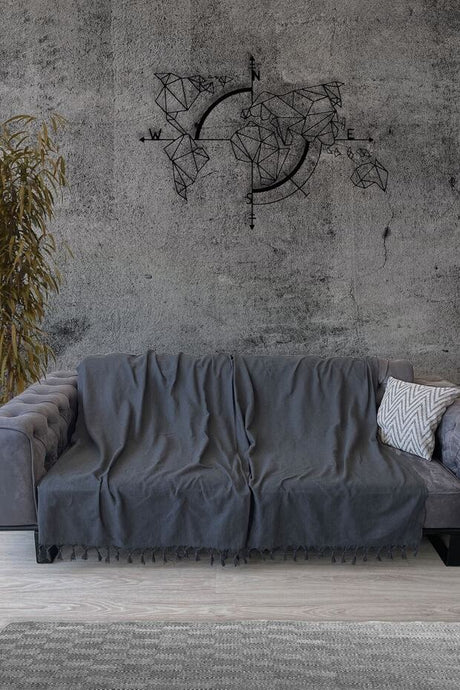 Sidney Double Cotton Pique Coverlet - 200x230 Cm, Soft & Breathable