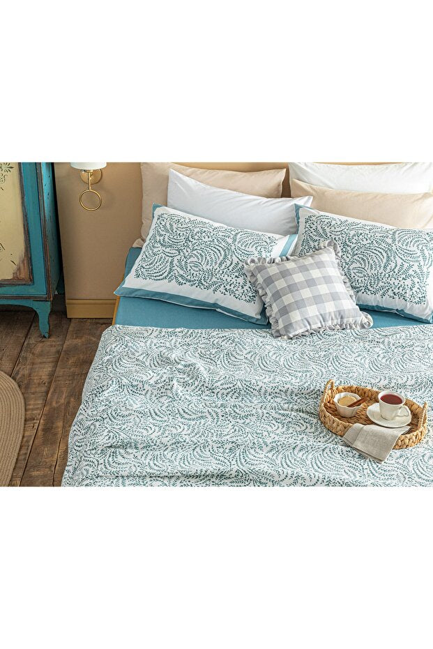 Calm Nature Print Single Pike Set - 150x220 Cm