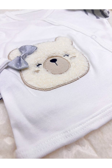 Cute Bear 5-Piece Newborn Hospital Exit Set - 0-3 Months