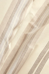 Tahara Single Duvet Cover Set - 100% Cotton Beige