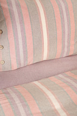 Arlo Terracotta Double Duvet Cover Set - 4 Pieces