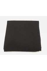 Women's Black Cotton Headscarf - Soft & Breathable