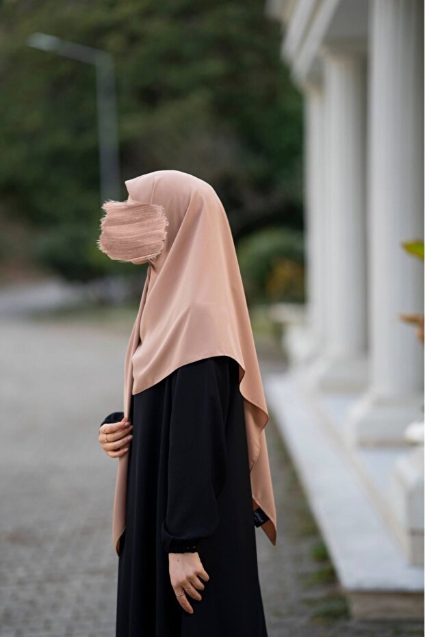 Medina Zijde Hijab - Grote Melk Koffie