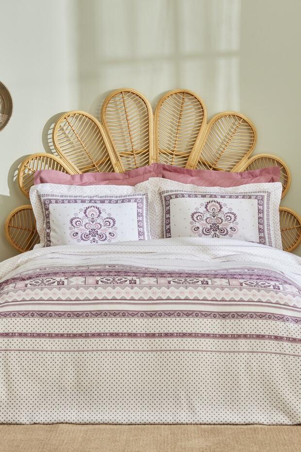 Efren طقم بيكيه مزدوج ١٠٠% قطن - مسامي وناعم