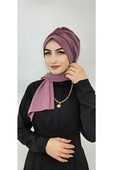 Polyester Lilac Turban - Stylish & Durable Headwrap