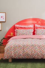 Punava 100% Cotton Double Duvet Cover Set - 4 Pieces
