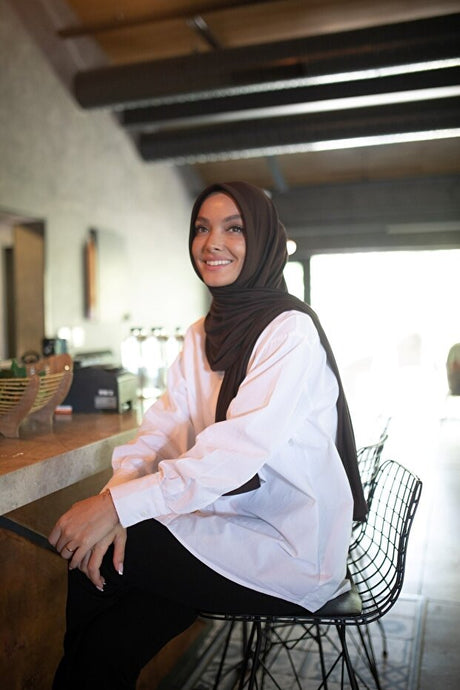 Jersey Ready Shawl - Practical & Soft Viscose ()
