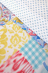 Dallias Double Size 100% Cotton Patchwork Duvet Cover Set