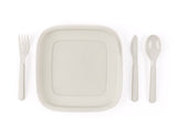 Plastic Picnic Set - Durable & Modern Outdoor Dining Essentials