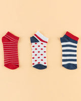 Women's 3-Pack Low-Cut Ankle Socks