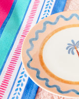 New Bone Porcelain 2-Person Dinner Set - Vibrant & Colorful