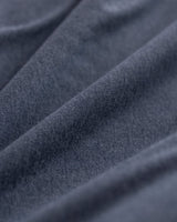 Lumi Cotton Blend Jersey Single Duvet Cover Set - Indigo