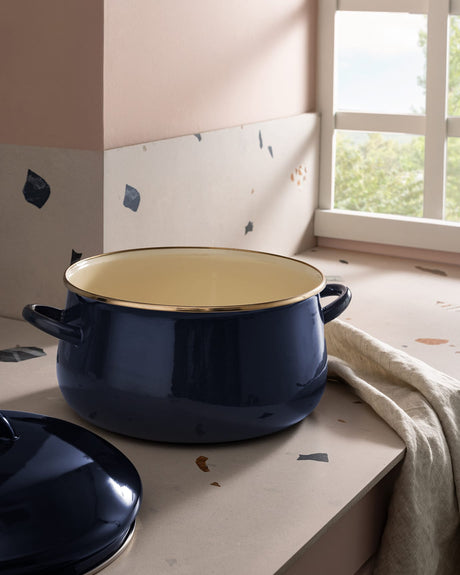 24 cm Blue Saucepan