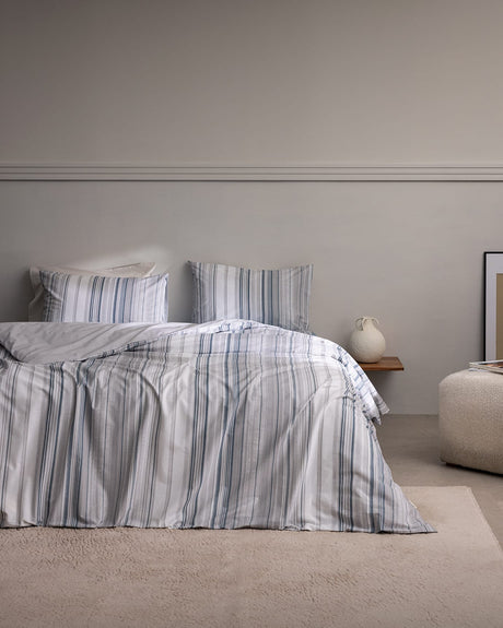 100% Cotton Double Duvet Set - Jacquline Printed Design