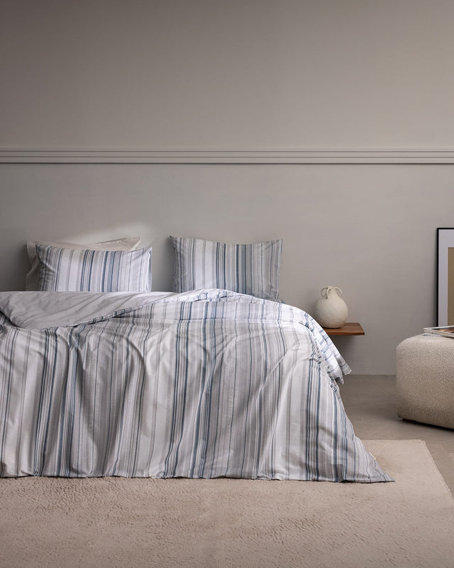 100% Cotton Double Duvet Set - Jacquline Printed Design