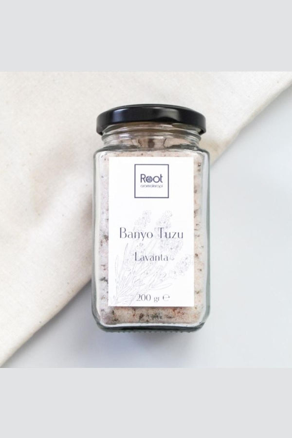 Lavender Scented Bath Salts for Relaxing Spa Soak