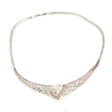 Premium 925 Sterling Silver Filigree Heart Necklace